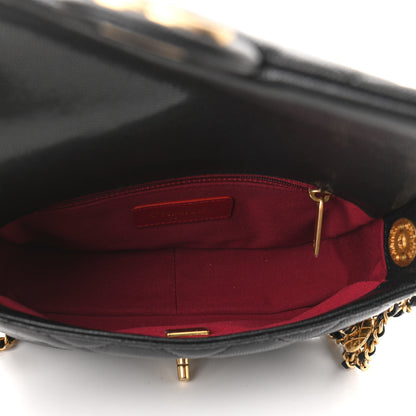Chanel Caviar Quilted Small Twist Your Buttons Flap Black 5 of 11
