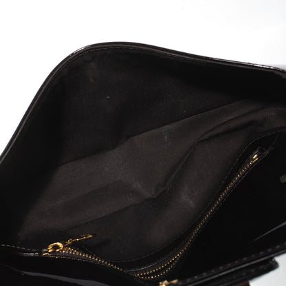 Louis Vuitton Patent Sobe Clutch Amarante 7 of 7