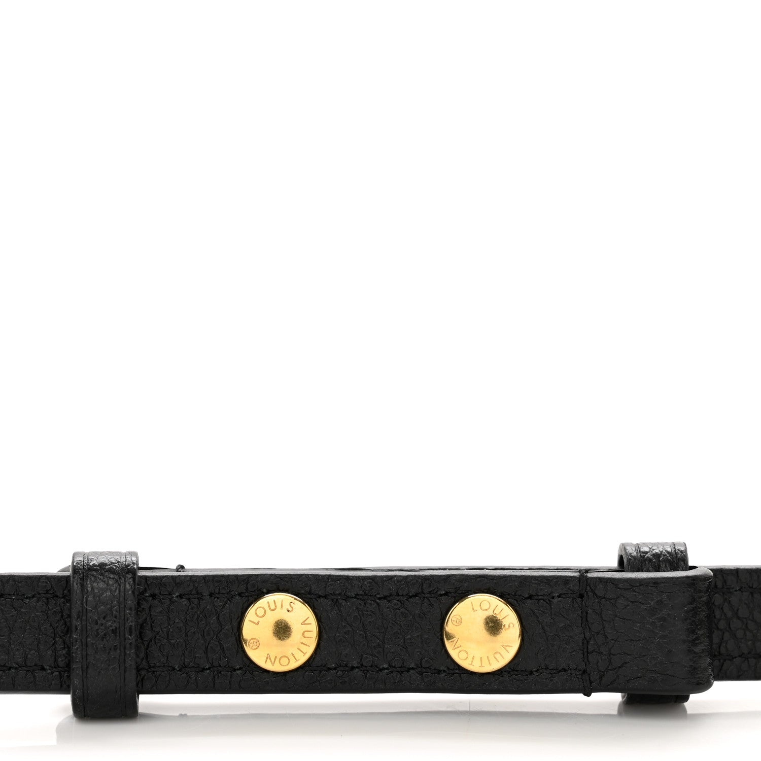 Louis Vuitton Calfskin Neonoe Shoulder Strap Black 3 of 3