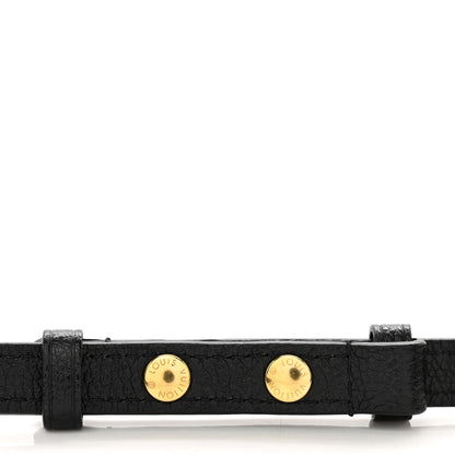 Louis Vuitton Calfskin Neonoe Shoulder Strap Black 3 of 3