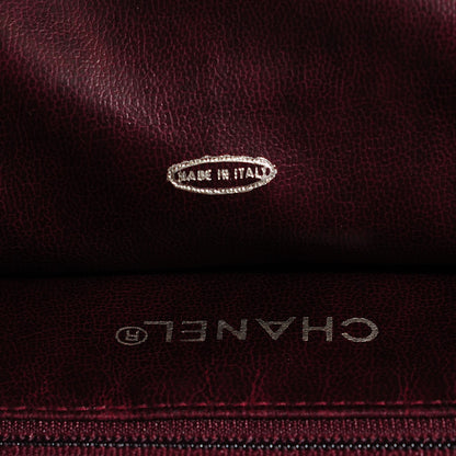 Chanel Lambskin Quilted Shoulder Bag Bordeaux 7 of 7