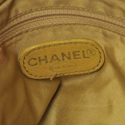 Chanel Lambskin Bekko Chain CC Shopping Tote Chartreuse 6 of 28