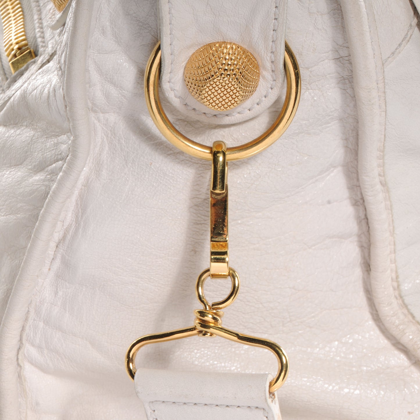Agneau Giant 21 Gold Hardware City White