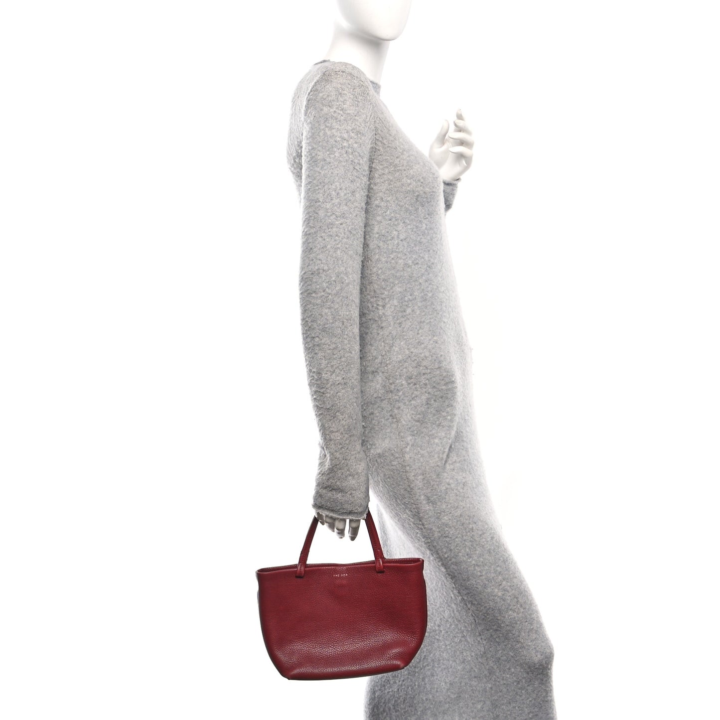 Grained Calfskin Small Park Tote Terracotta