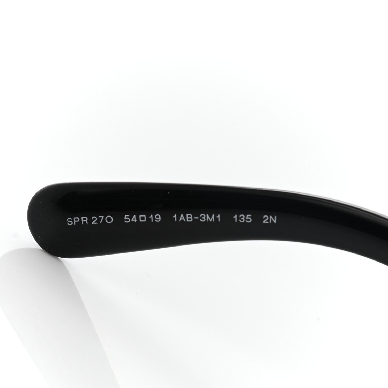Prada Acetate Baroque Sunglasses SPR 27O Black 5 of 8
