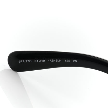 Prada Acetate Baroque Sunglasses SPR 27O Black 5 of 8