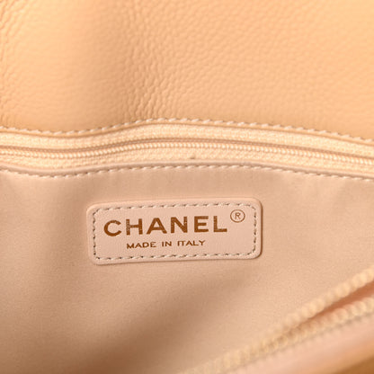 Chanel Caviar Quilted Grand Shopping Tote GST Beige Clair 6 of 10