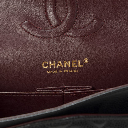 Chanel Caviar Quilted Medium Double Flap Black 7 of 9