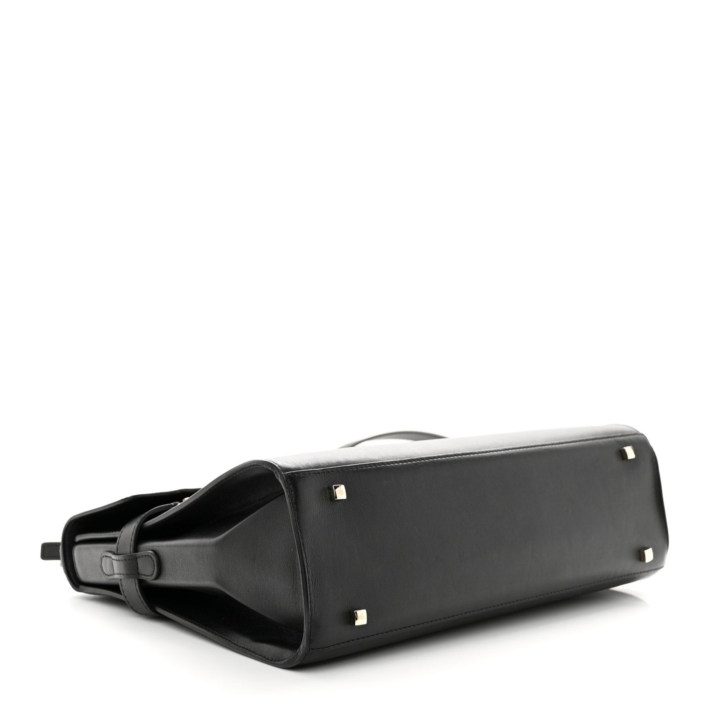 Smooth Calfskin GM Tempete Satchel Black