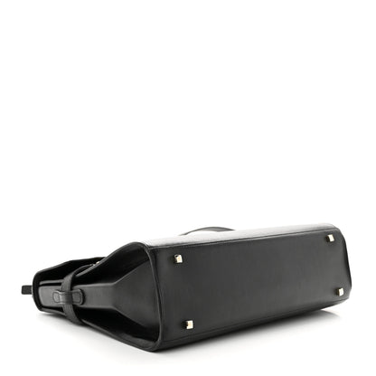 Delvaux Smooth Calfskin GM Tempete Satchel Black 4 of 13