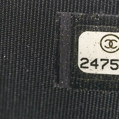 Chanel Lambskin Quilted Small Boy Clutch With Chain Black 7 of 10