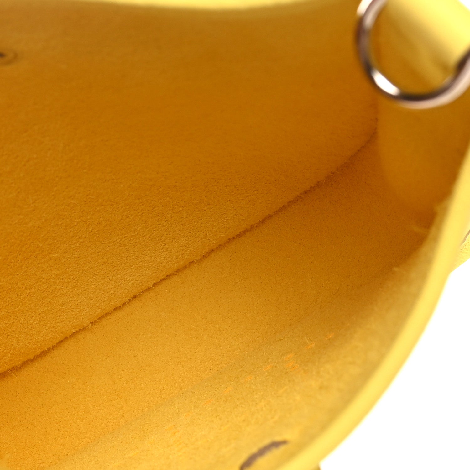 Hermes Taurillon Clemence Evelyne TPM Limoncello 5 of 11