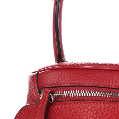 Hermes Taurillon Clemence Lindy 34 Rouge Grenat 12 of 14