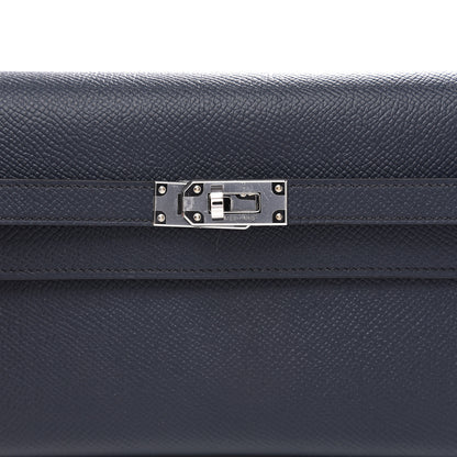 Hermes Epsom Kelly To Go Wallet Bleu Indigo 7 of 8
