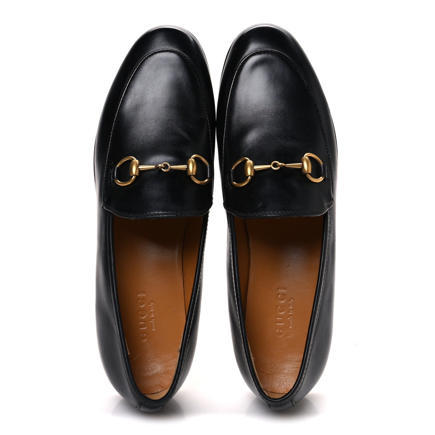 Calfskin Womens Jordaan Loafers 35.5 Black