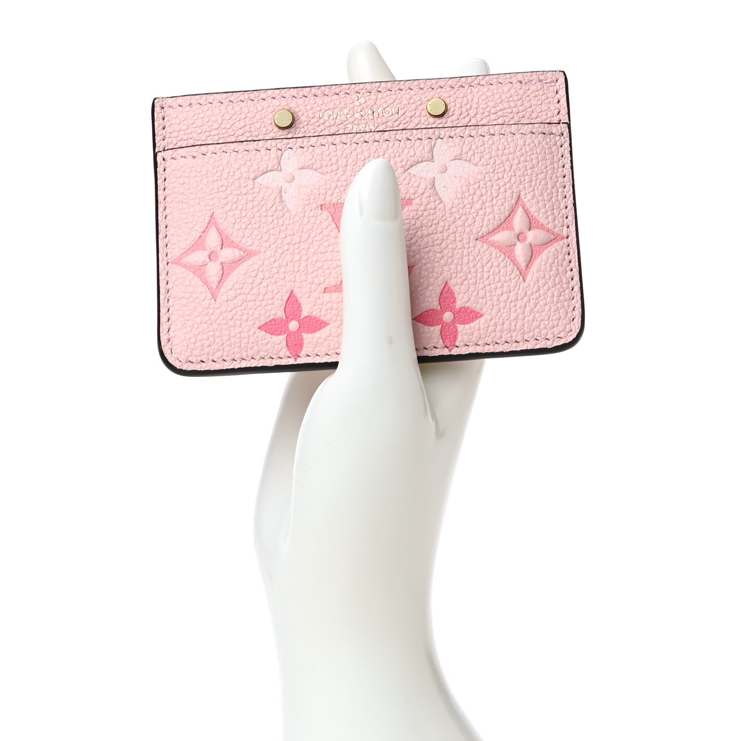 Louis Vuitton Empreinte Monogram Giant By The Pool Card Holder Bouton De Rose 2 of 10