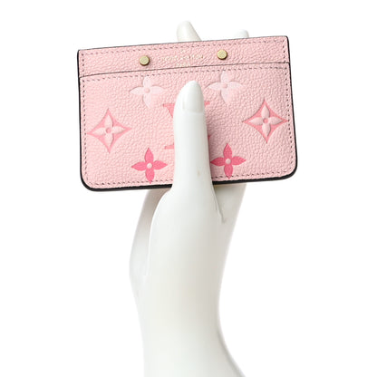 Louis Vuitton Empreinte Monogram Giant By The Pool Card Holder Bouton De Rose 2 of 10
