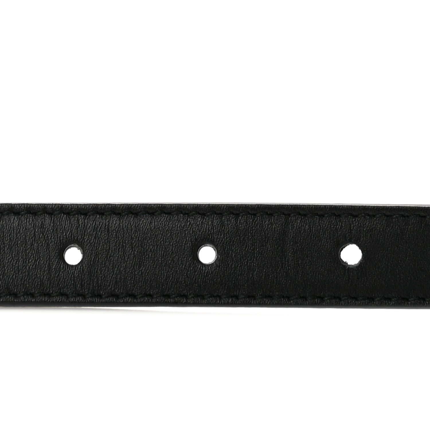Gucci Calfskin Double G 20mm Belt 85 34 Black 3 of 8