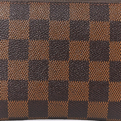 Louis Vuitton Damier Ebene Zippy Wallet Rose Ballerine 9 of 12