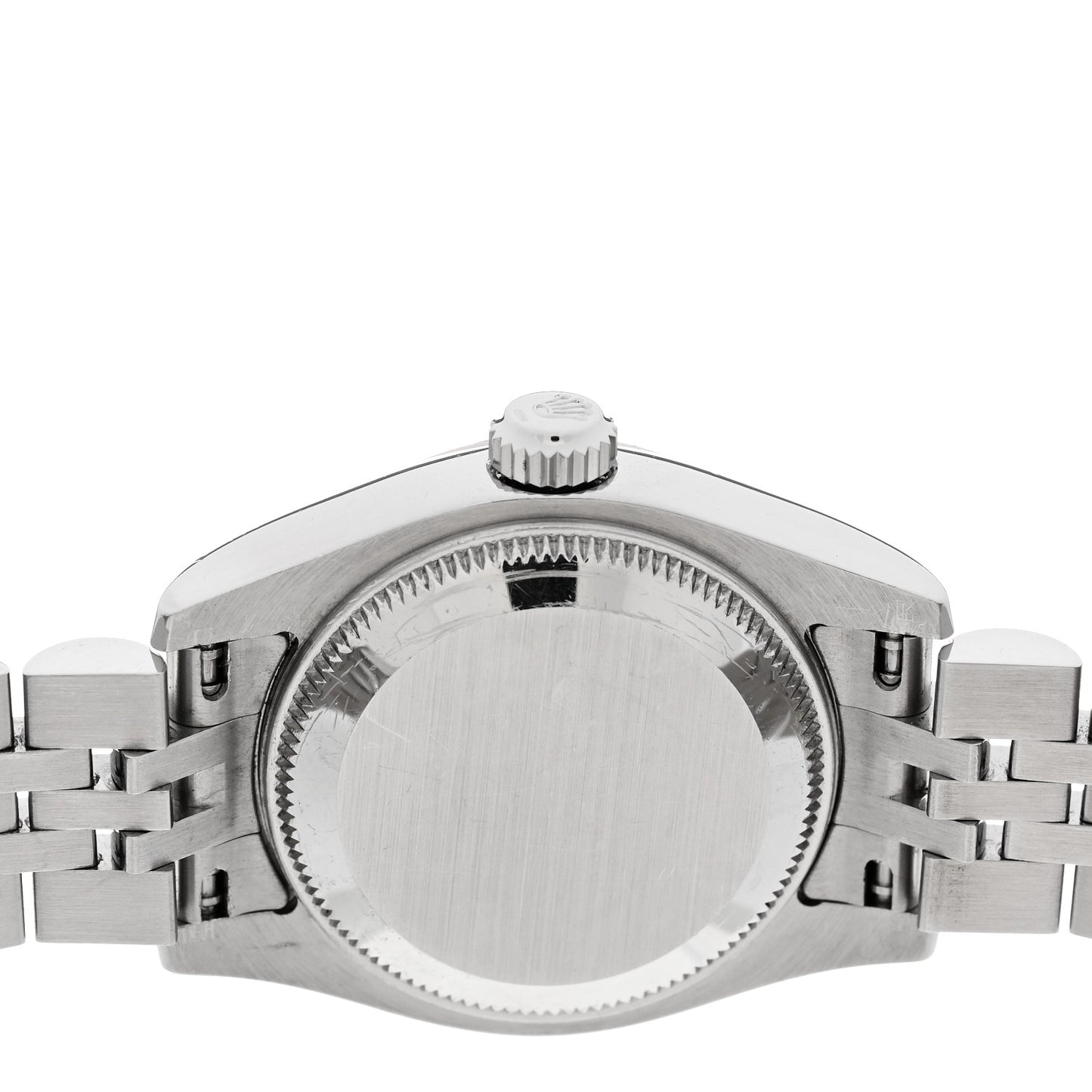 Stainless Steel 18K White Gold 26mm Oyster Perpetual Datejust Watch Silver Roman 179174
