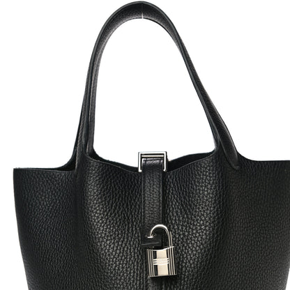 Hermes Taurillon Clemence Picotin Lock 18 PM Black 7 of 11