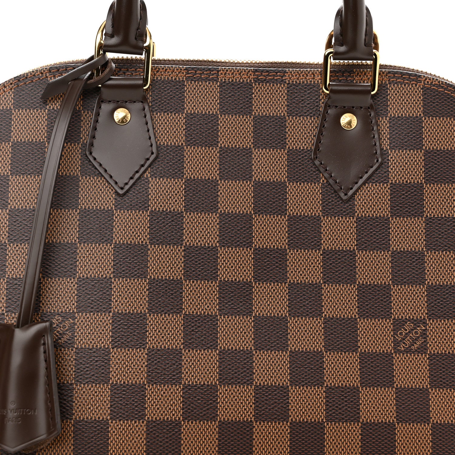 Louis Vuitton Damier Ebene Alma PM 7 of 9