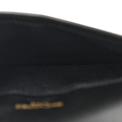 Saint Laurent Smooth Calfskin Monogram Phone Holder Crossbody Black 5 of 12