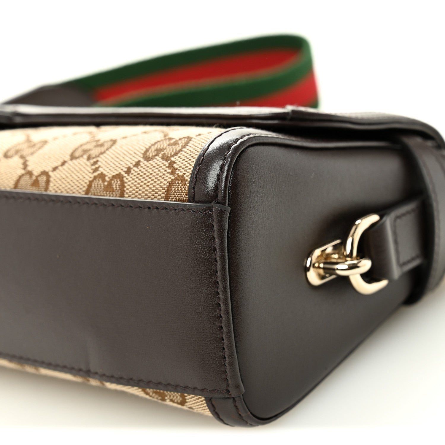 Gucci GG Monogram Medium Luce Shoulder Bag Beige Ebony 10 of 10