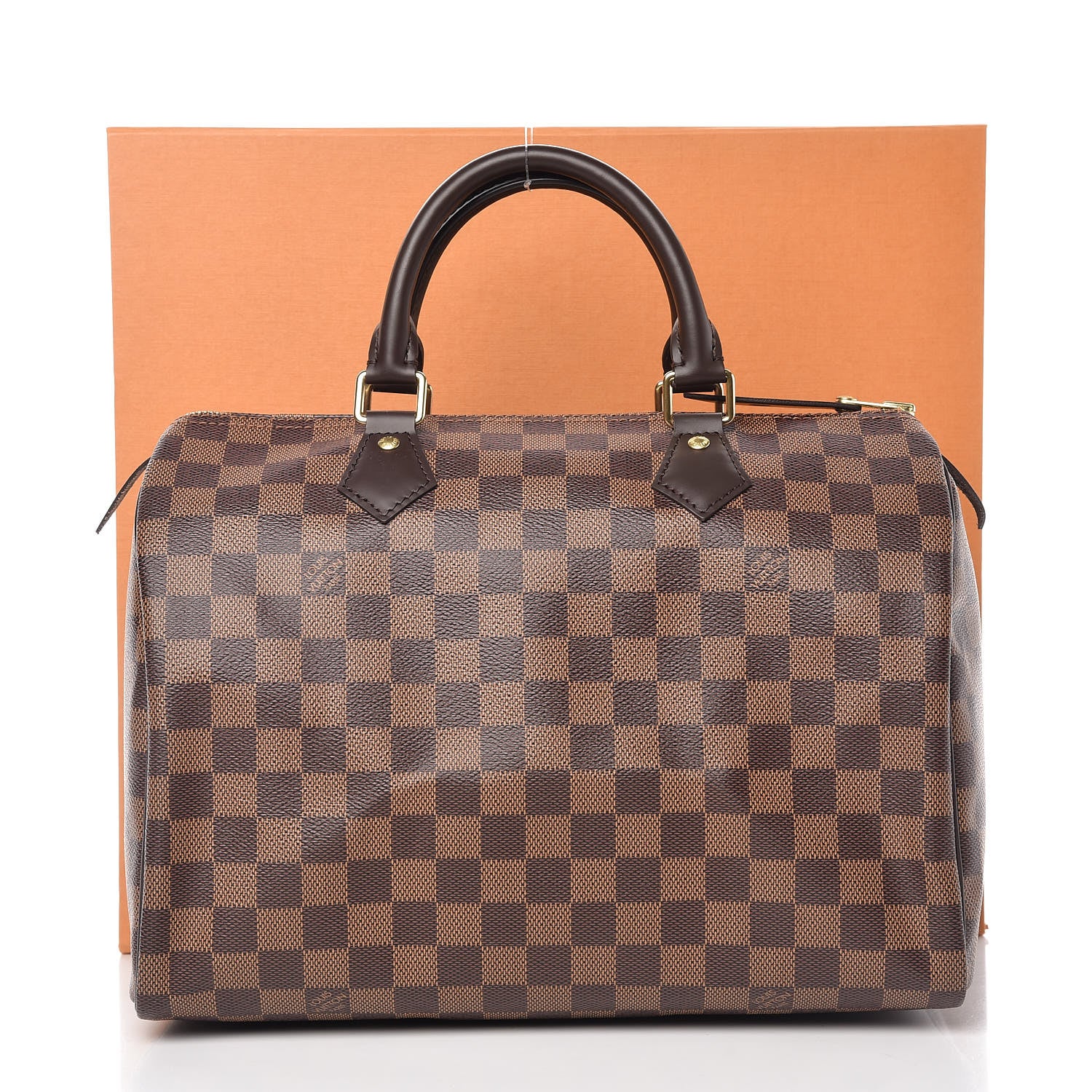Louis Vuitton Damier Ebene Speedy 30 10 of 10
