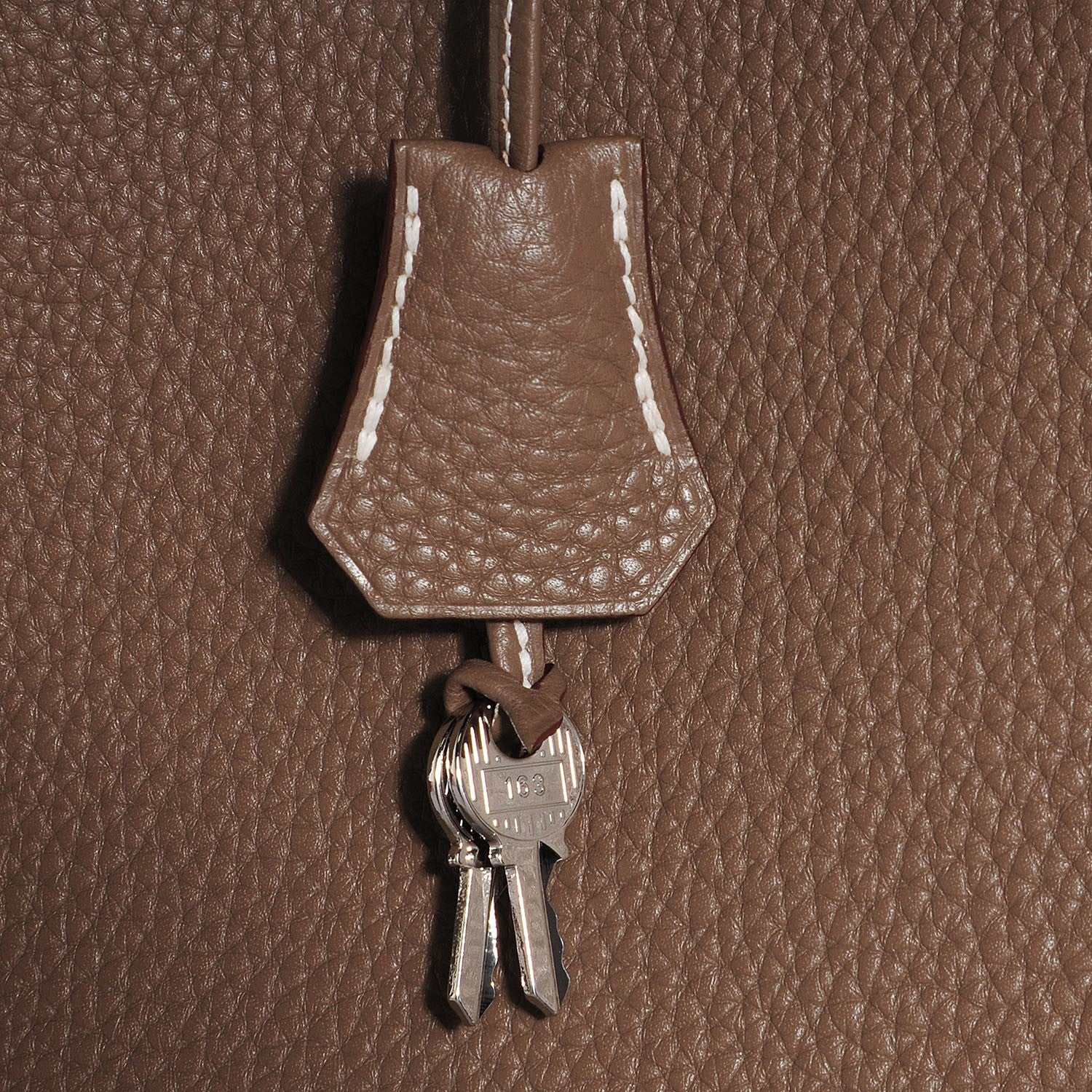 Hermes Taurillon Clemence Birkin 35 Etoupe 22 of 22