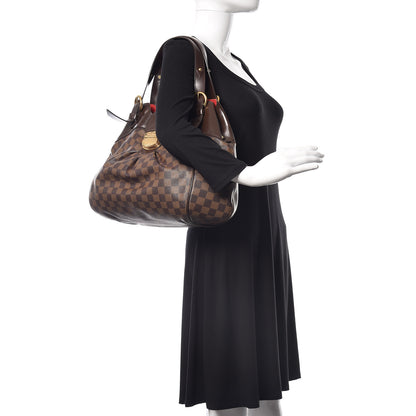 Louis Vuitton Damier Ebene Sistina GM 2 of 16