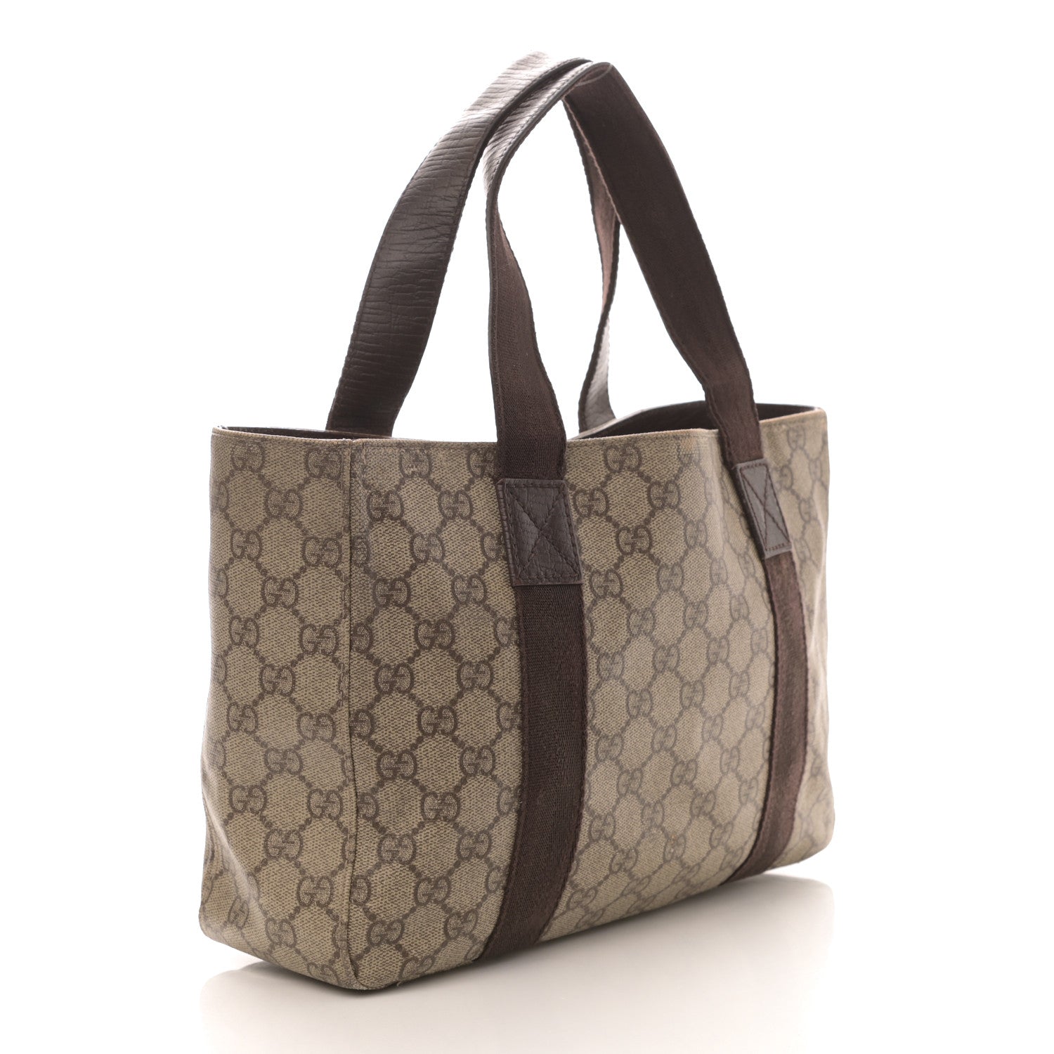 Gucci GG Plus Monogram Small Tote Dark Brown 2 of 8