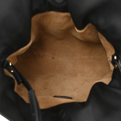 Loewe Calfskin Small Flamenco Knot Bag Black 5 of 14