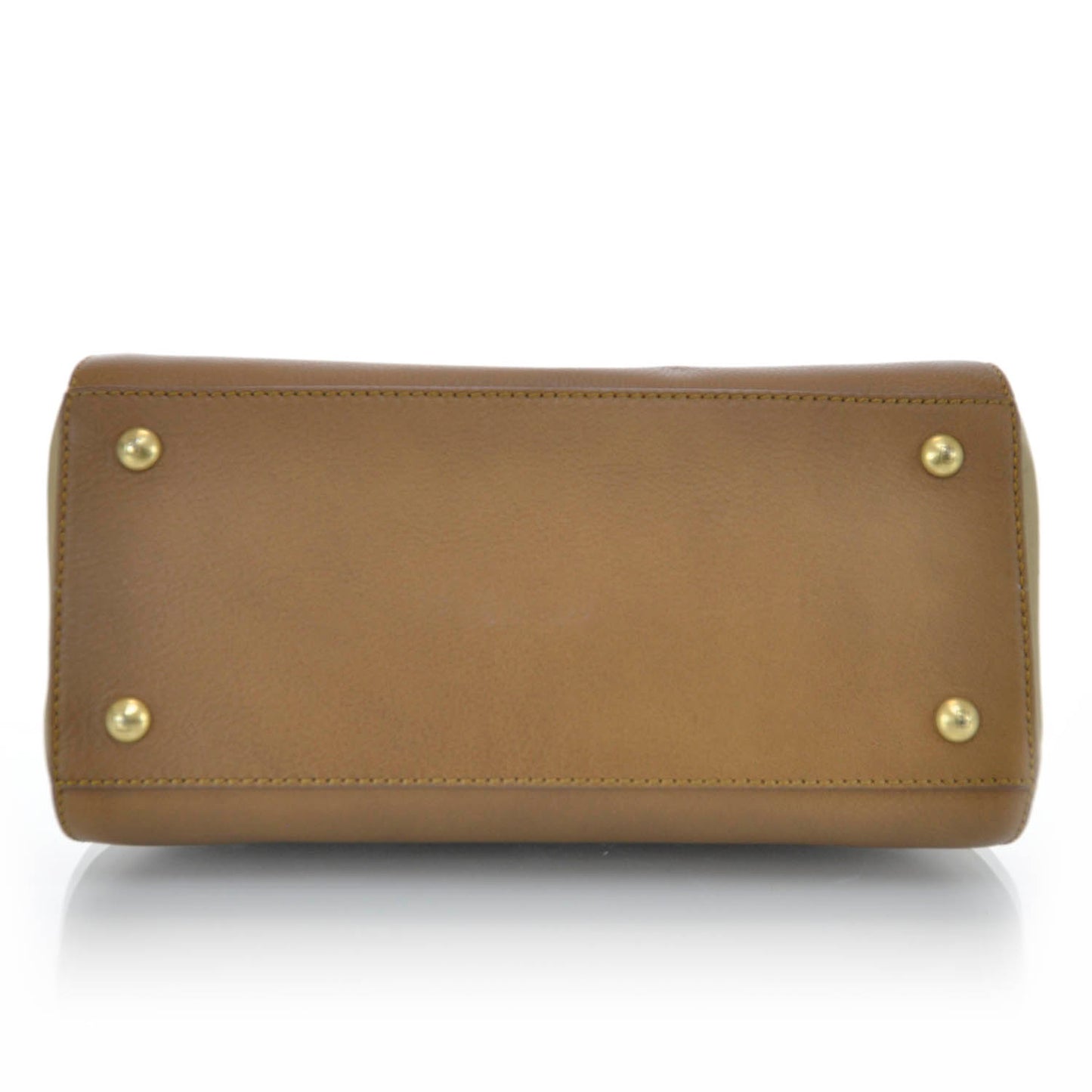 Calfskin Colorblock Chameleon Anna Shoulder Bag