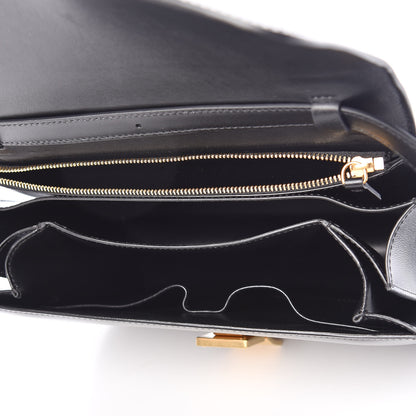 Celine Box Calfskin Medium Classic Box Flap Bag Black 5 of 11