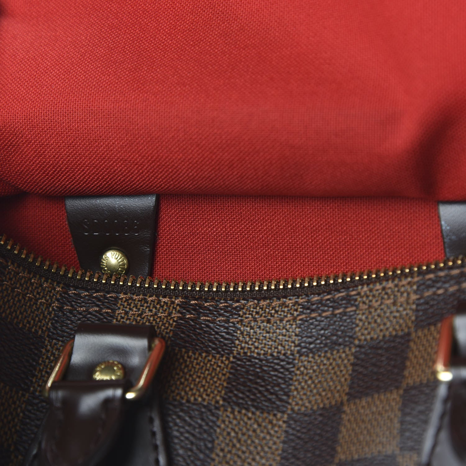 Louis Vuitton Damier Ebene Speedy 25 8 of 10
