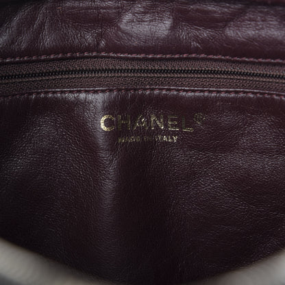 Chanel Aged Calfskin Quilted Large Reissue Camera Case Black 8 of 9