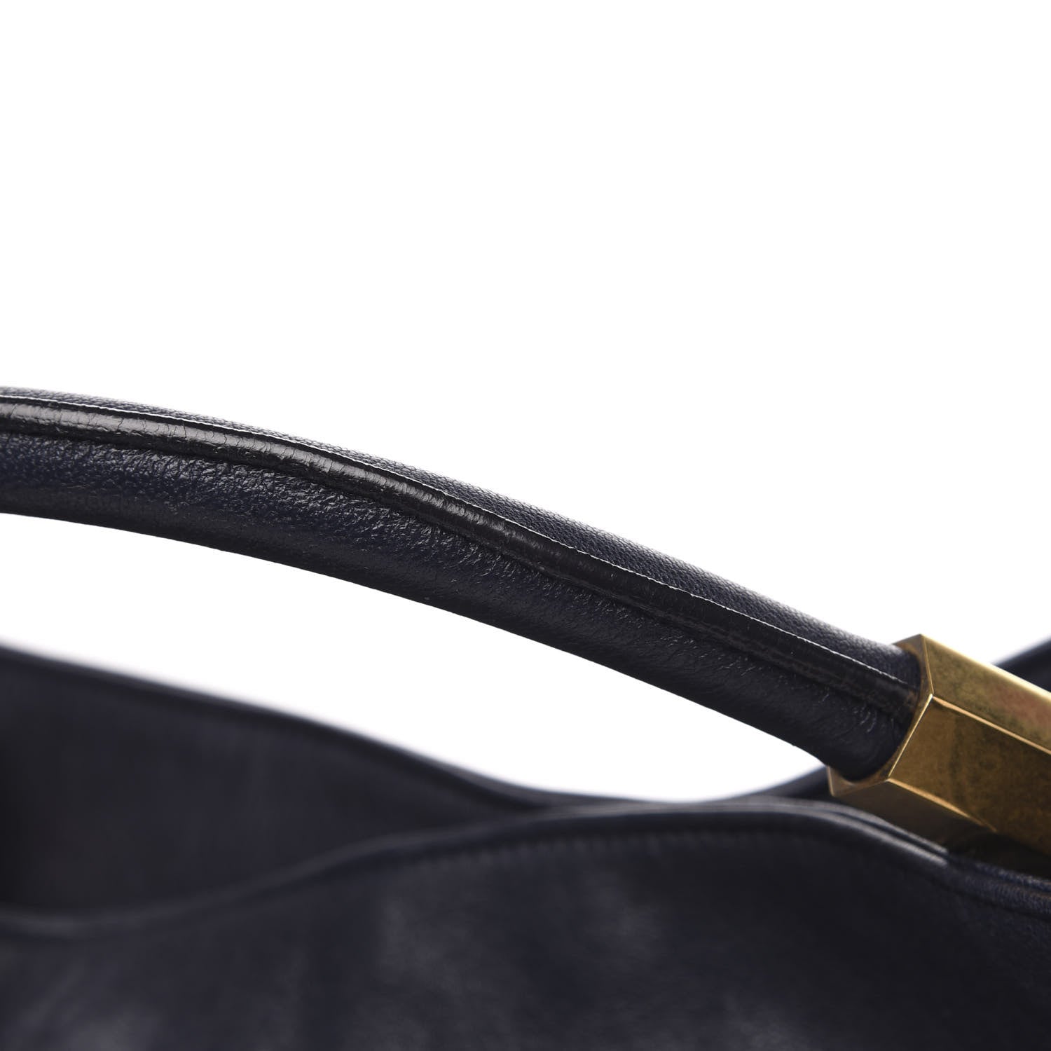 Saint Laurent Goatskin Large Roady Hobo Navy 13 of 13