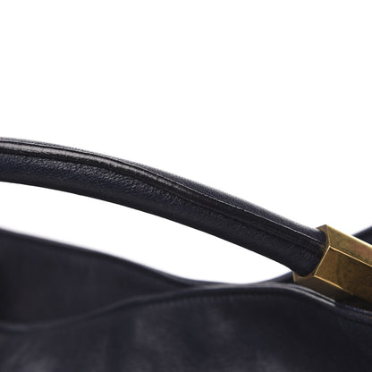 Saint Laurent Goatskin Large Roady Hobo Navy 13 of 13