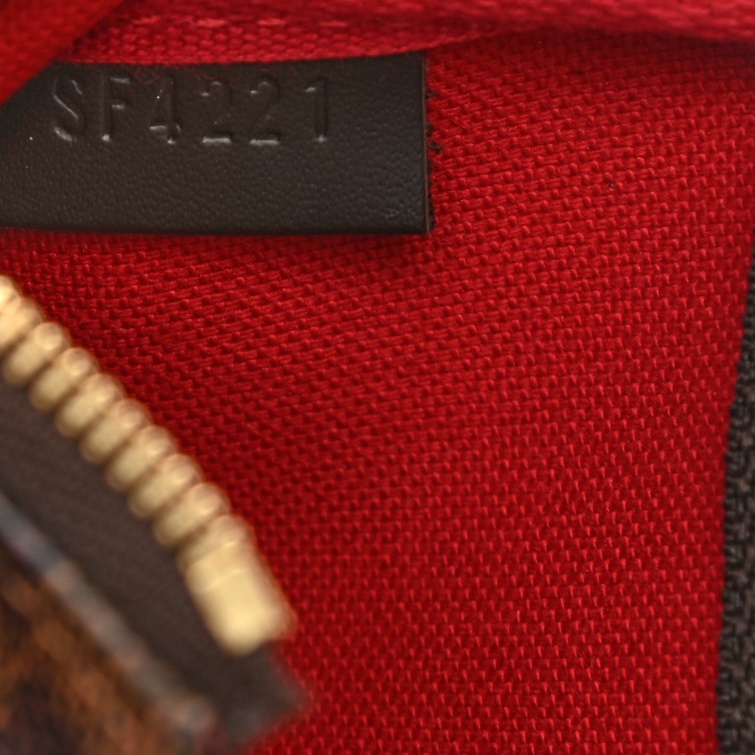 Louis Vuitton Damier Ebene Mini Pochette Accessories 9 of 13
