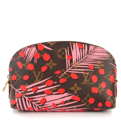 Louis Vuitton Monogram Jungle Dots Cosmetic Pouch Sugar Pink Poppy 1 of 6