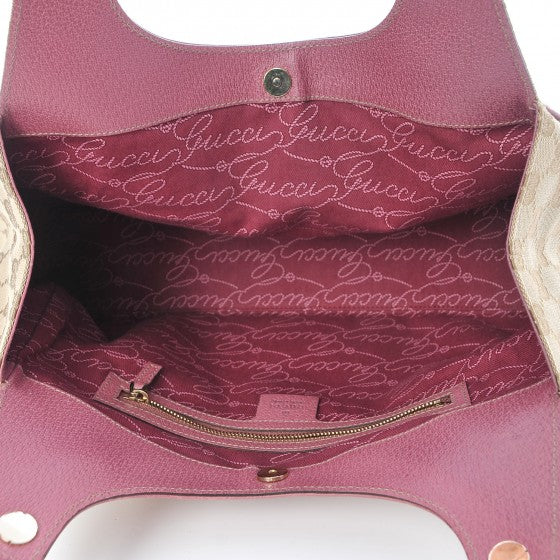 Monogram Medium Charmy Shoulder Bag Pink