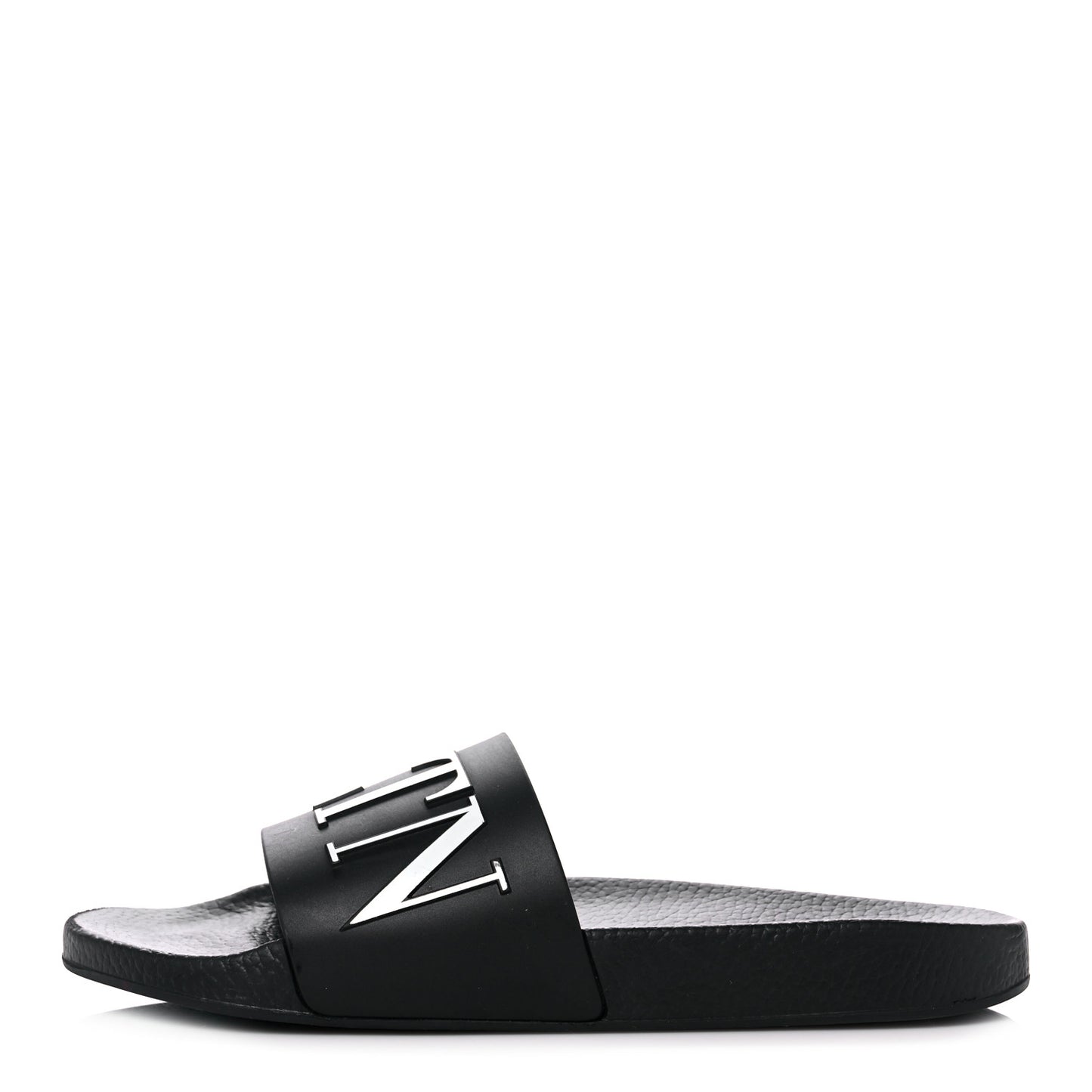 Rubber Mens VLTN Pool Slide Sandals 41 Black