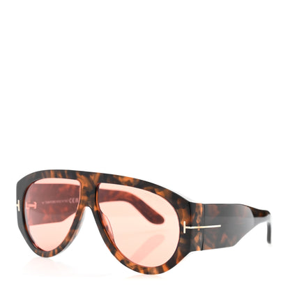 Tom Ford Acetate Bronson Sunglasses TF1044 Dark Havana Bordeaux 1 of 10