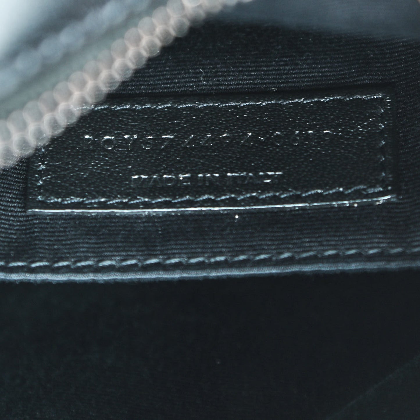 Calfskin Matelasse Monogram Lou Camera Bag Black