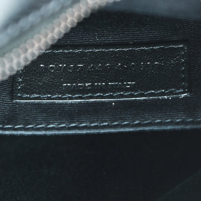 Saint Laurent Calfskin Matelasse Monogram Lou Camera Bag Black 9 of 9