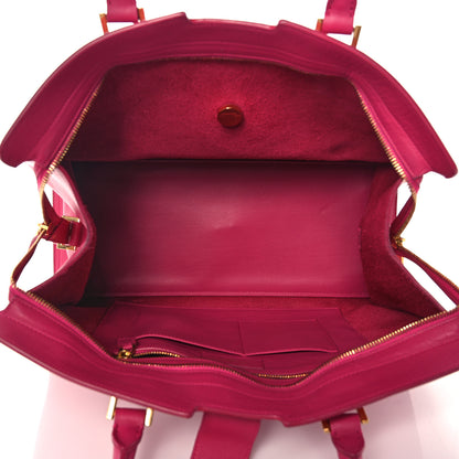 Saint Laurent Calfskin Medium Classic Y Cabas Fuchsia 5 of 12