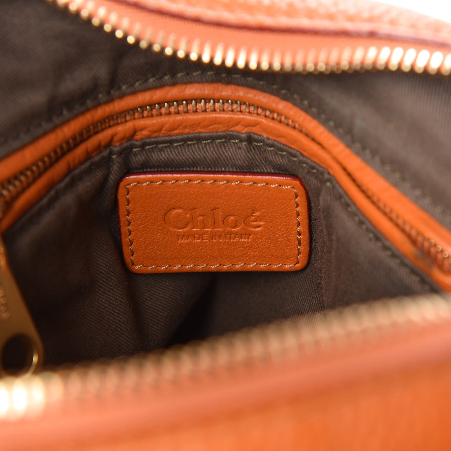 Chloe Calfskin Medium Marcie Satchel Indian Summer 6 of 9