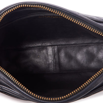 Chanel Lambskin Quilted CC Tassel Camera Case Black 4 of 10