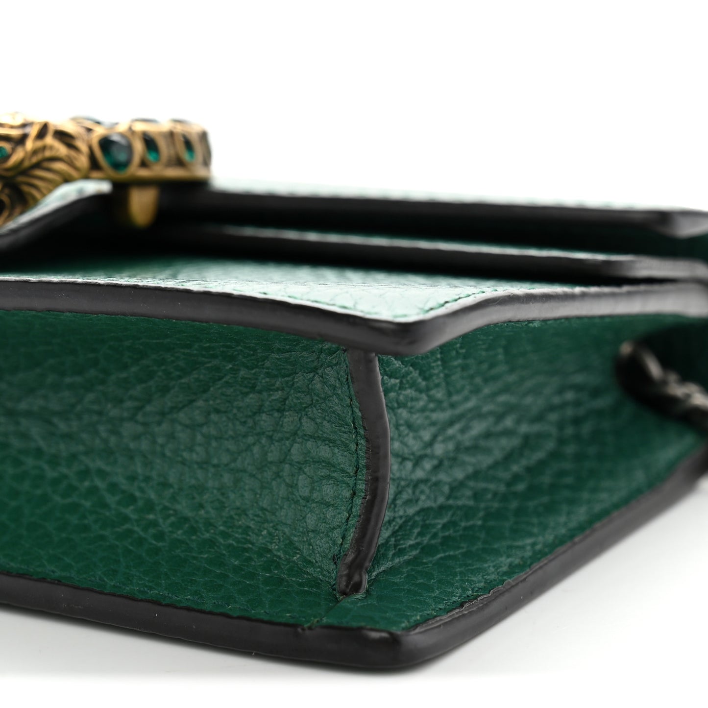Calfskin Super Mini Dionysus Shoulder Bag Emerald